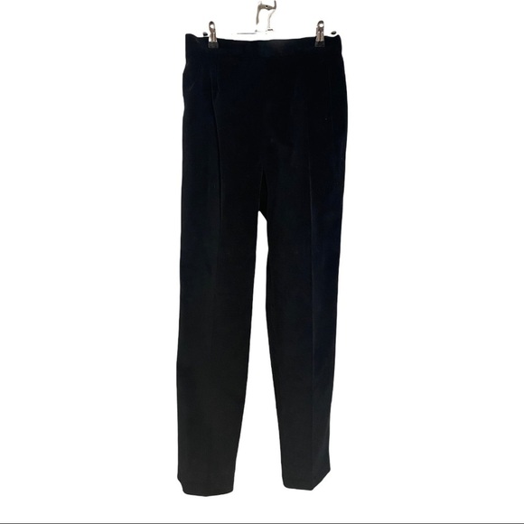 jonathon Logan Pants - Vintage Johnathon Logan Velvet Pants  fully lined Side Zipper size 11/12